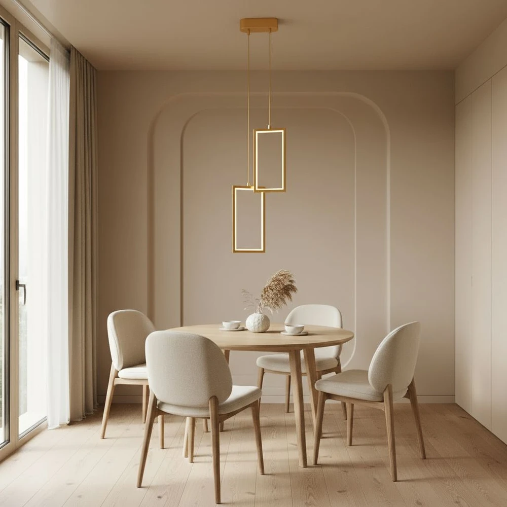 Lubinis šviestuvas Toolight Šviestuvas Led Lhj086-2cp Gold