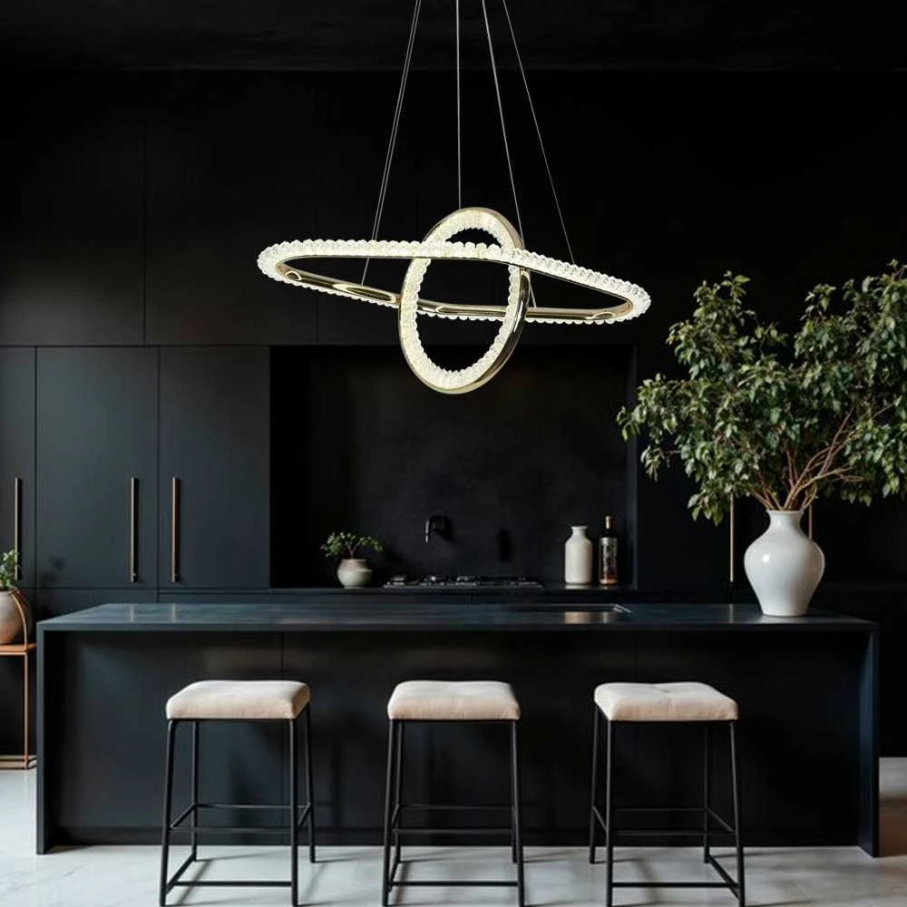 Lubinis šviestuvas Toolight Šviestuvas LED G034-CP Gold