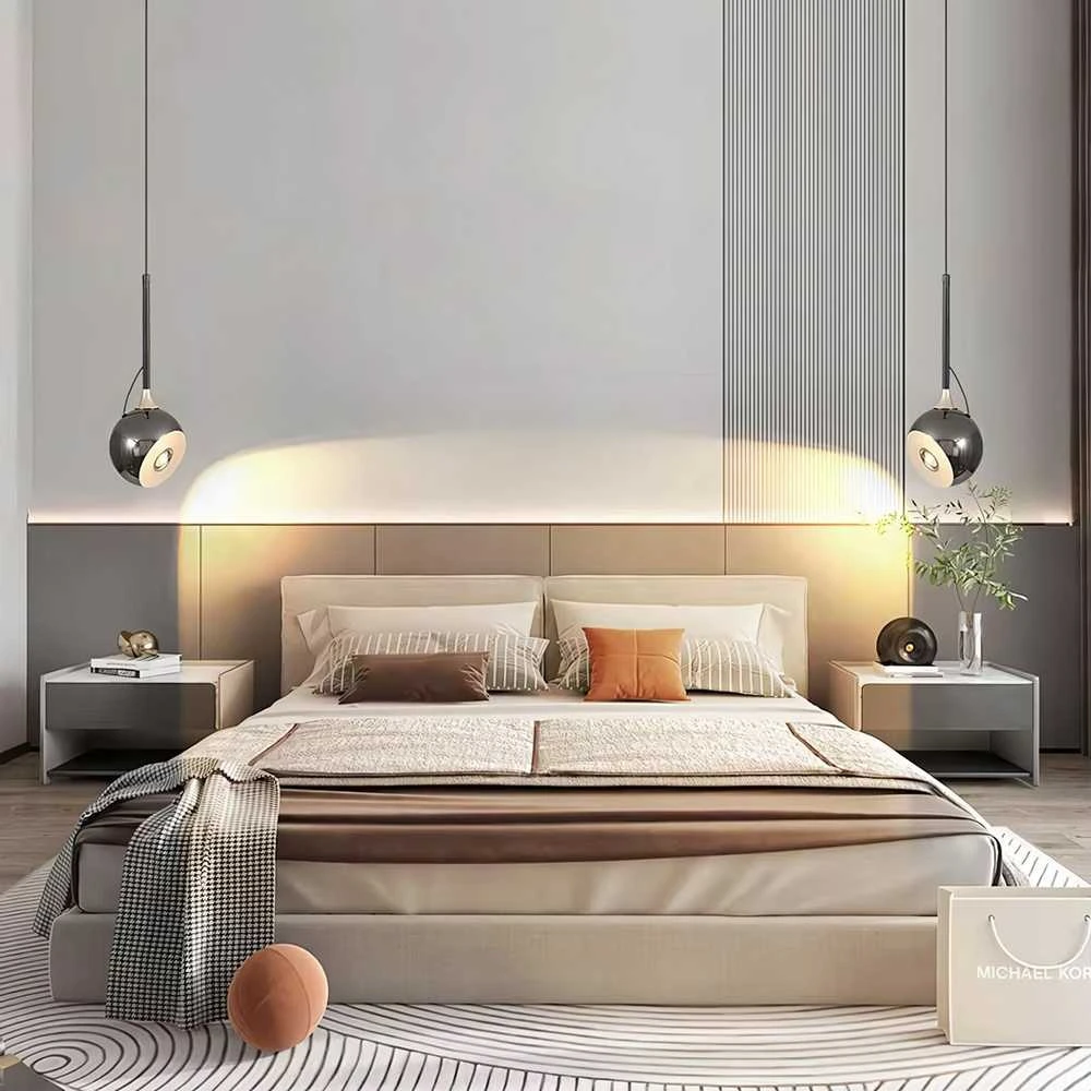 Lubinis šviestuvas Toolight Šviestuvas lubinis LED G087-1CP Juodas CHROME