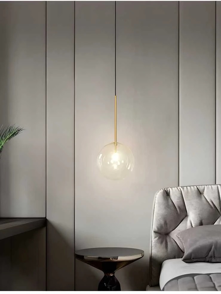 Lubinis šviestuvas Toolight Šviestuvas lubinis stiklo rutuliai 20cm APP1683-1CP