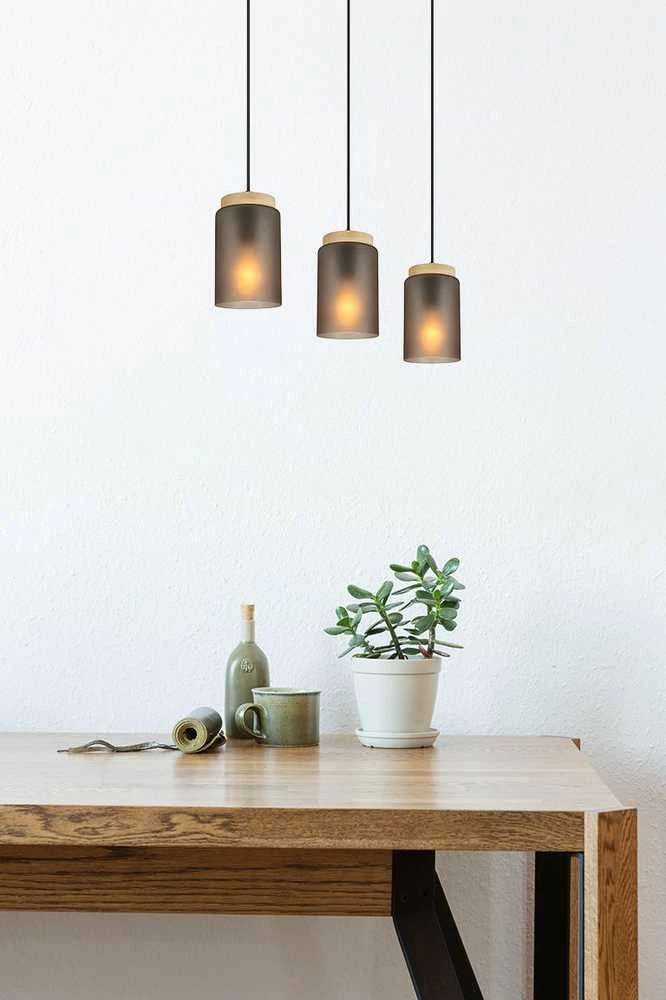 Lubinis šviestuvas Toolight Šviestuvas lubinis APP1812-3CP Frosted Pilkas