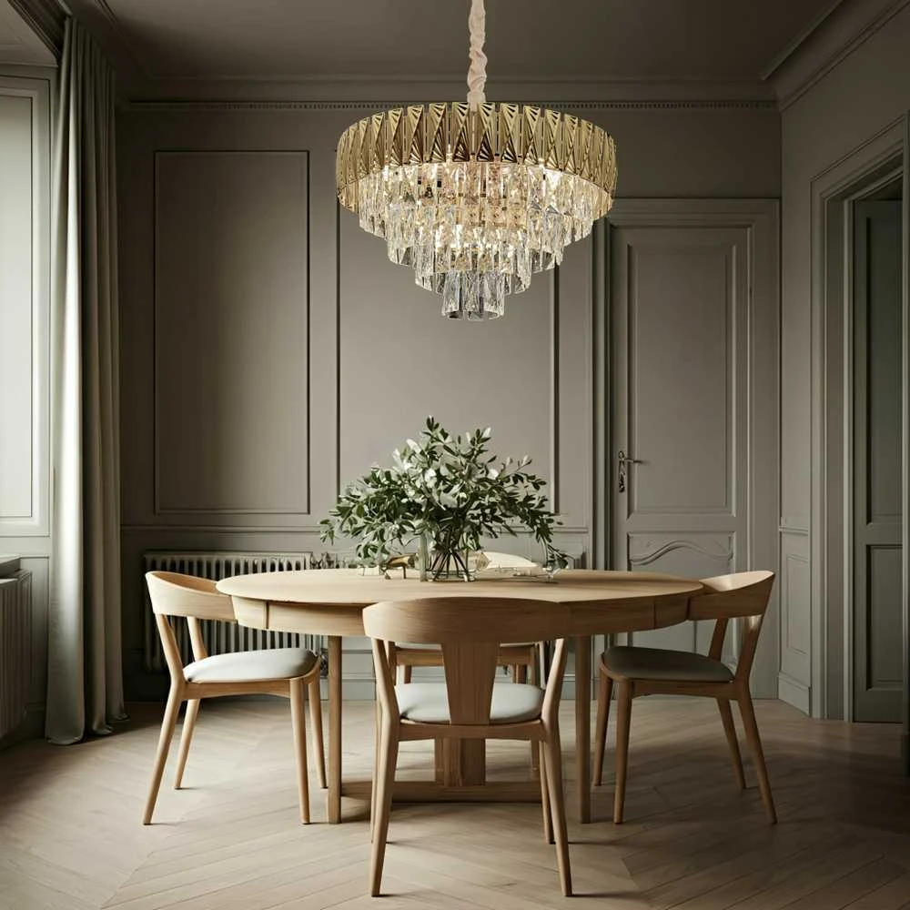 Lubinis šviestuvas Toolight Šviestuvas lubinis Cristal G060-CP 60CM