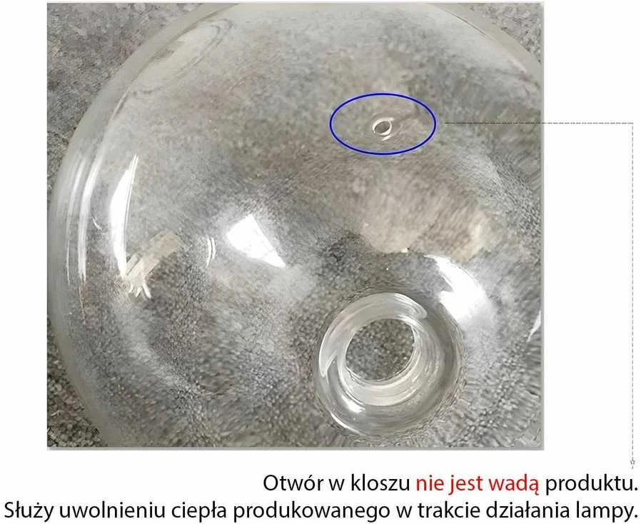 Lubinis šviestuvas Toolight Šviestuvas lubinis stiklo rutuliai 20cm APP1685-1CP