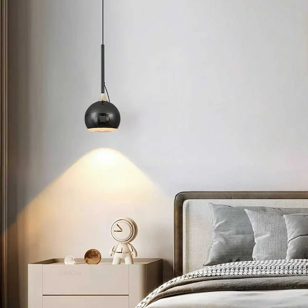 Lubinis šviestuvas Toolight Šviestuvas lubinis LED G087-1CP Juodas CHROME