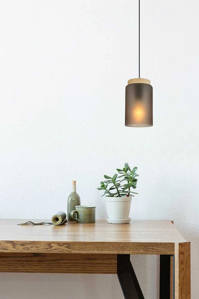 Lubinis šviestuvas Toolight Šviestuvas lubinis APP1810-1CP Frosted Pilkas