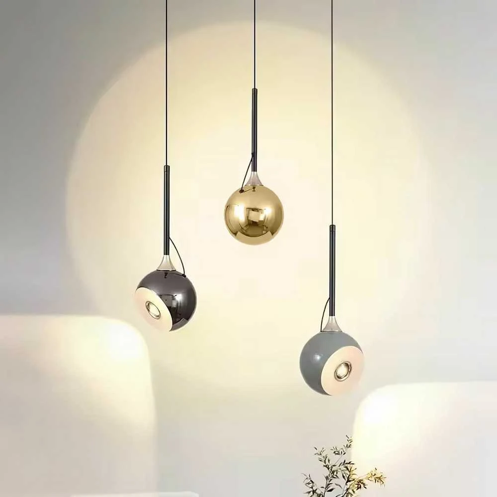 Lubinis šviestuvas Toolight Šviestuvas lubinis LED G087-1CP Juodas CHROME