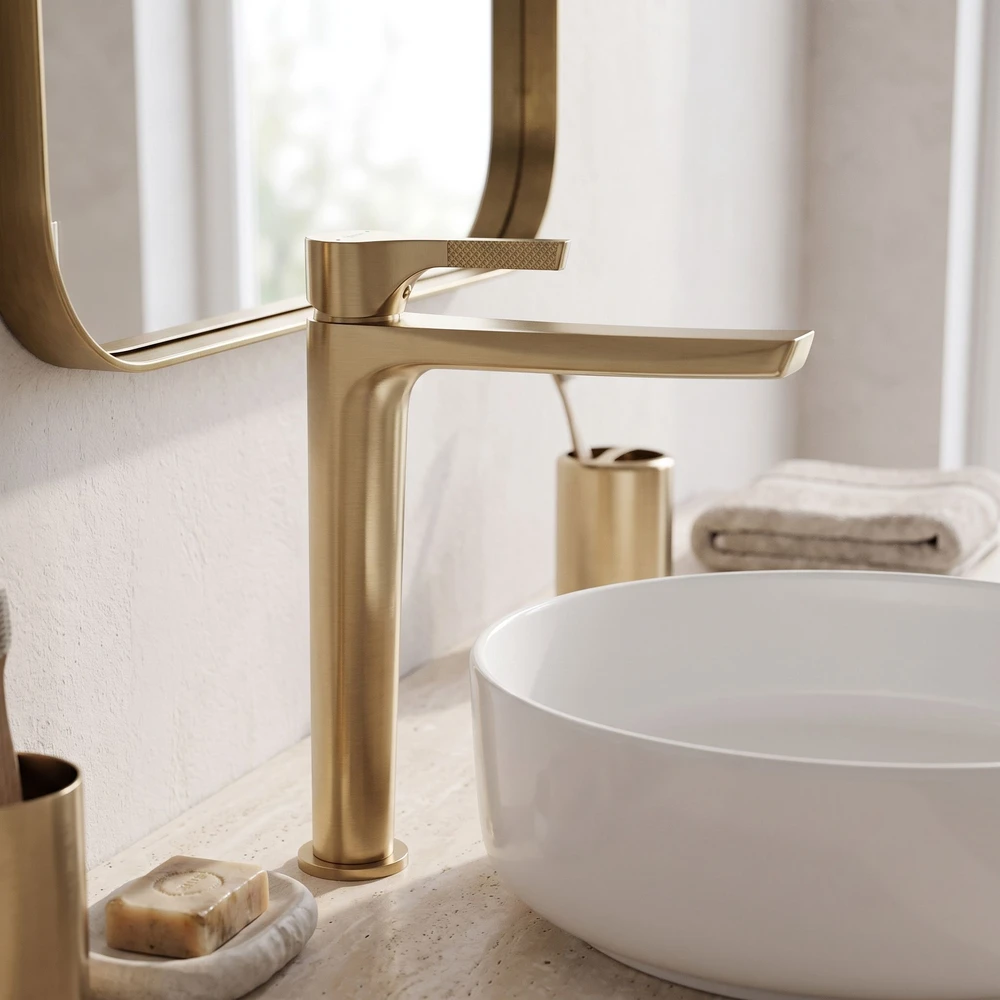 Maišytuvas Praustuvui Premium Rea Maxim Gold High
