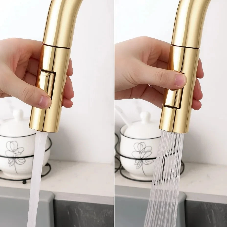 Maišytuvas virtuvės Rea Eco Fresh GOLD