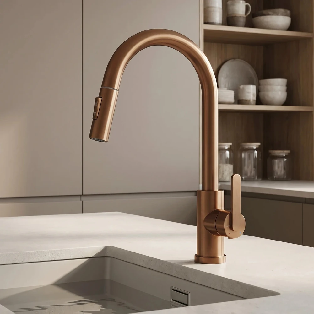 Maišytuvas Virtuvės Rea Ontario Copper