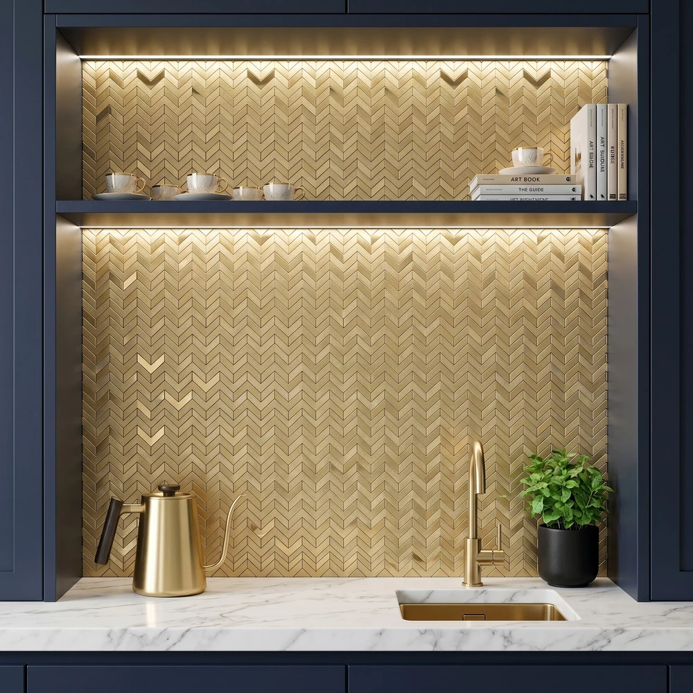 Mozaika Rea P14453a Gold