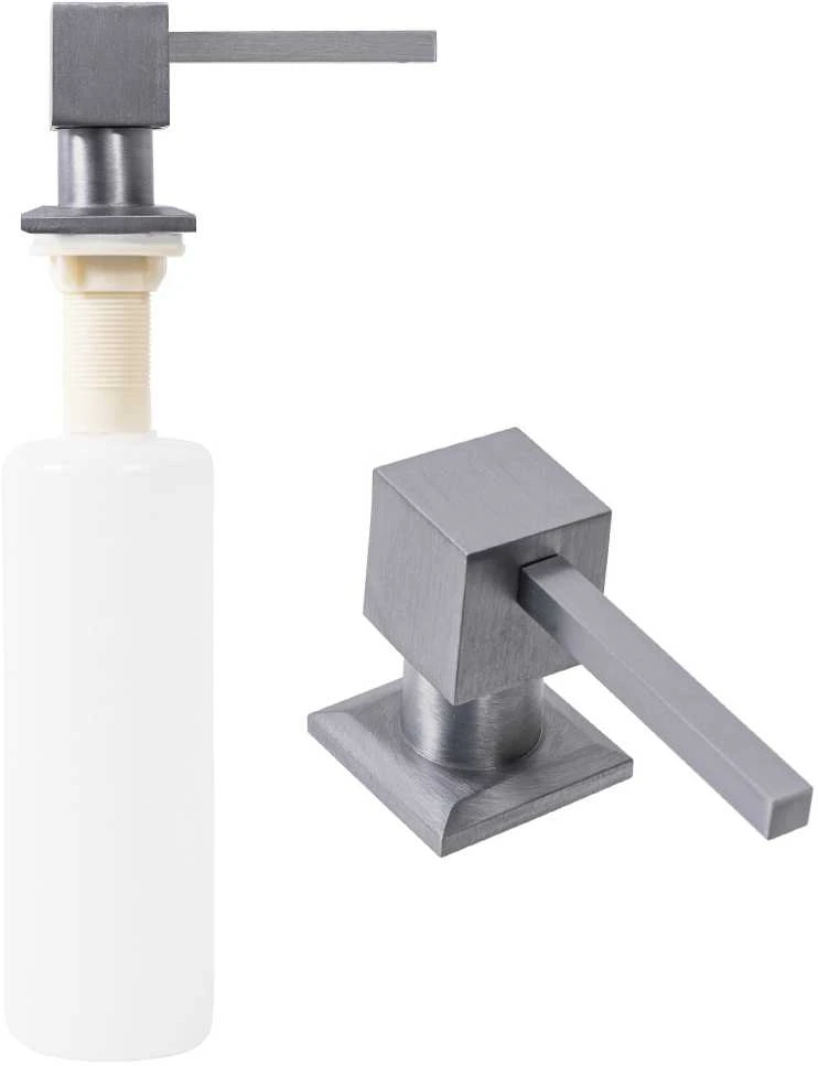 Rea. SKYSČIO DOZATORIUS "SQUARE" 330ml NIKELIO