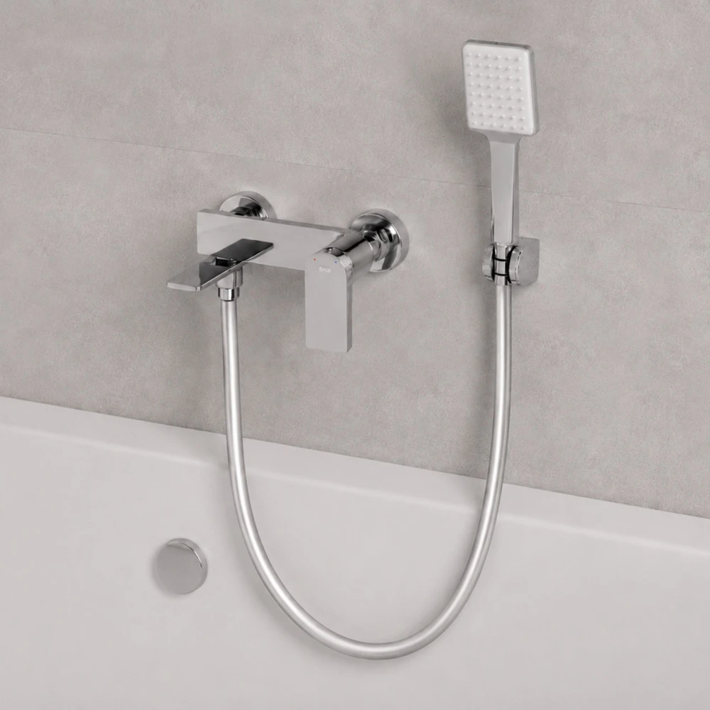 Nesisukanti dušo žarna Rea Chrome 150 cm
