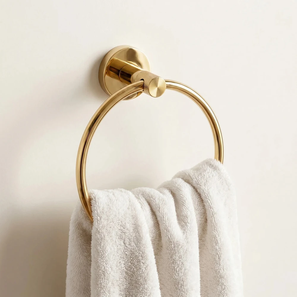 rea Pakabas vonios kambario Ring 6610 Modern Gold