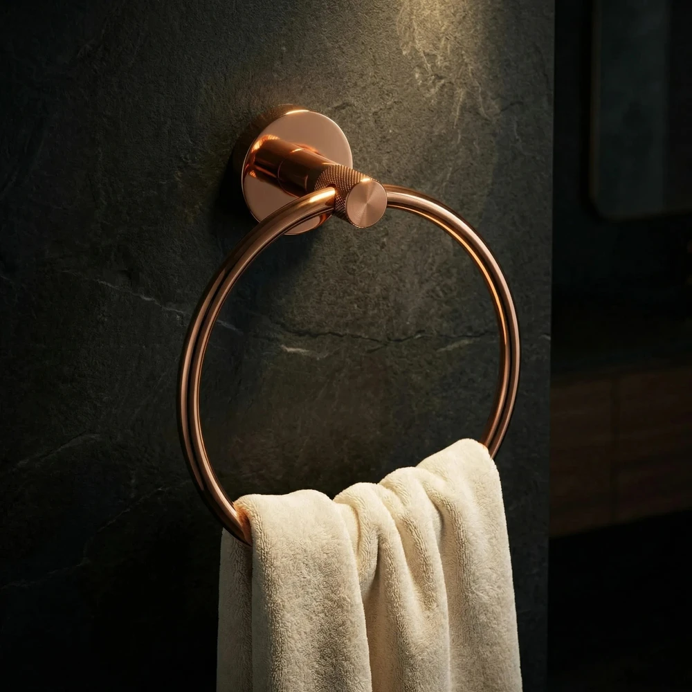 rea Pakabas vonios kambario Ring 6610 Modern Copper