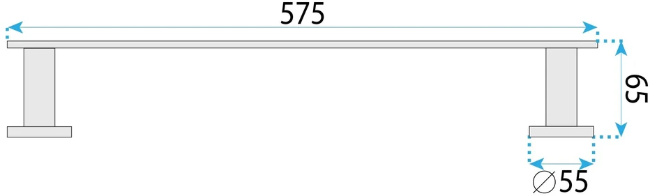 rea Pakabas vonios kambario Til 101 Chrome