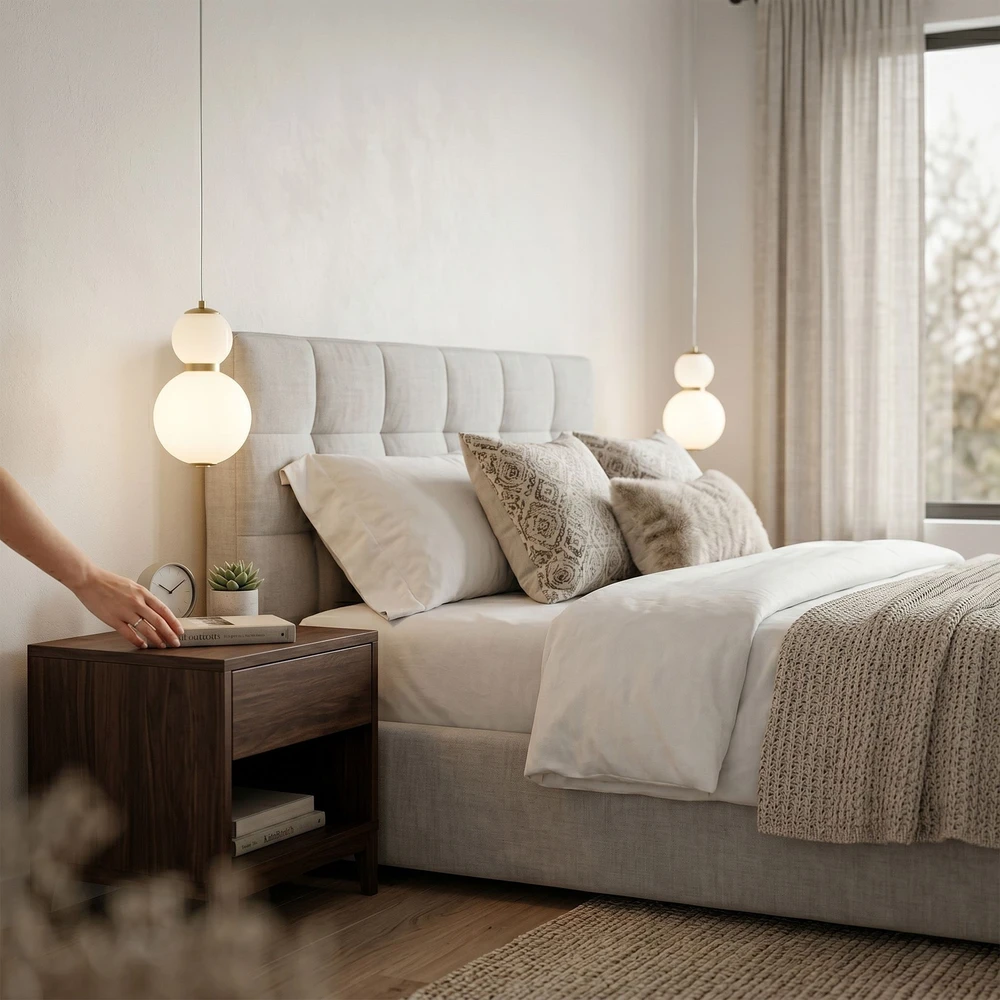 Pakabinamas šviestuvas Toolight LED pakabinamas lubinis šviestuvas LHJ112-2CP valytas auksas