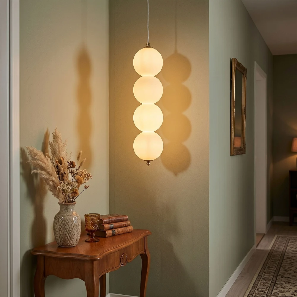 Pakabinamas šviestuvas Toolight LED pakabinamas lubinis šviestuvas LHJ118-4CP valytas auksas