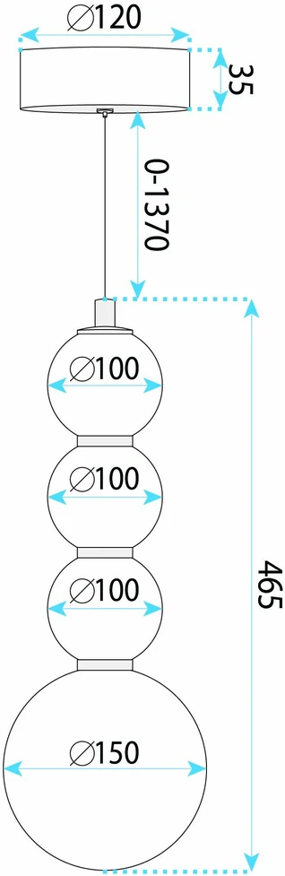 Pakabinamas šviestuvas Toolight LED pakabinamas lubinis šviestuvas LHJ114-4CP valytas auksas