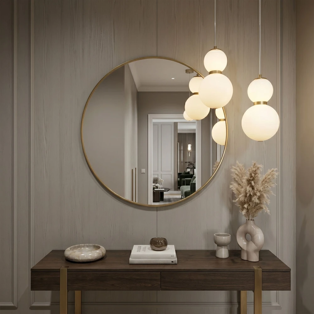 Pakabinamas šviestuvas Toolight LED pakabinamas lubinis šviestuvas LHJ112-2CP valytas auksas