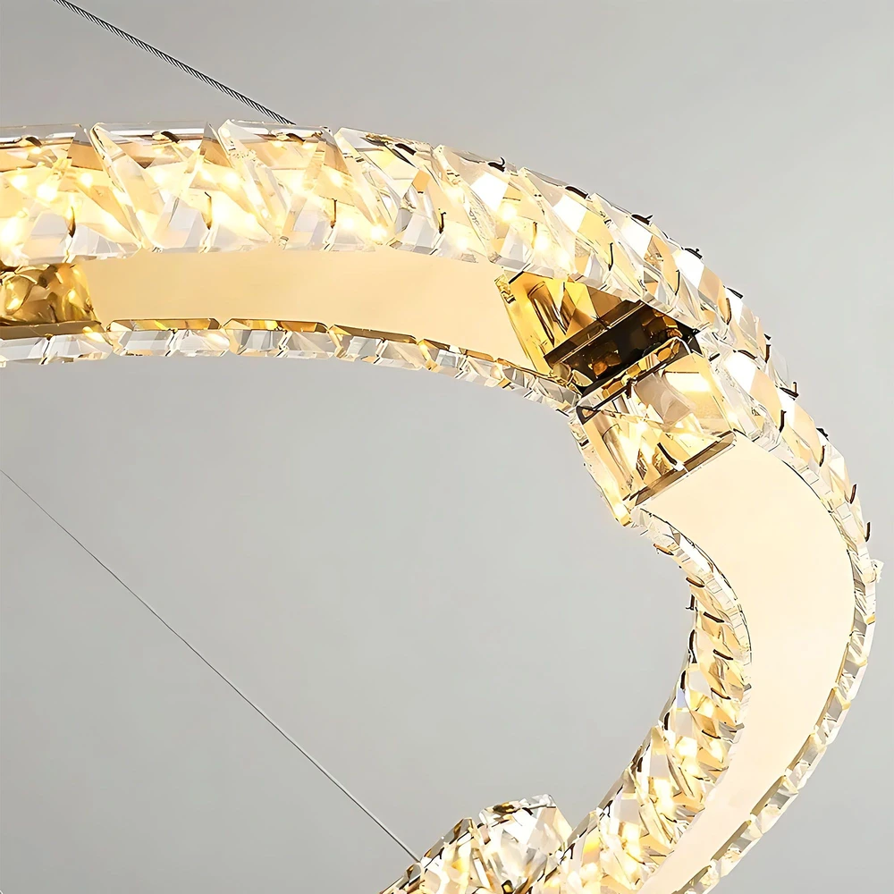 Pakabinamas šviestuvas Toolight LED šviestuvas APP1771-CP GOLD 60cm
