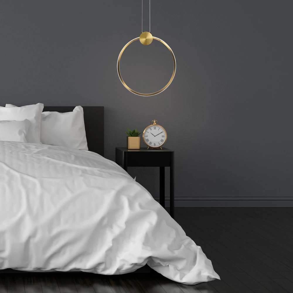 Pakabinamas šviestuvas Toolight Lubų šviestuvas LED APP1394-CP OLD GOLD 30cm