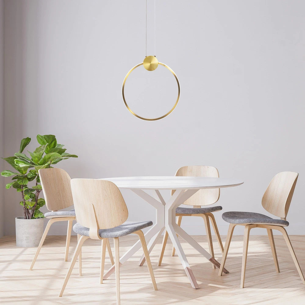 Pakabinamas šviestuvas Toolight Lubų šviestuvas LED APP1394-CP OLD GOLD 30cm