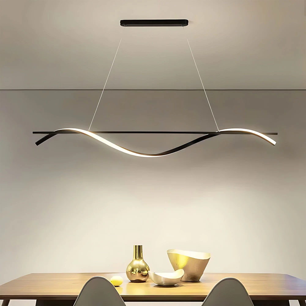 Pakabinamas šviestuvas Toolight Pakabinama lempa LHJ019-CP 120 cm JUODA