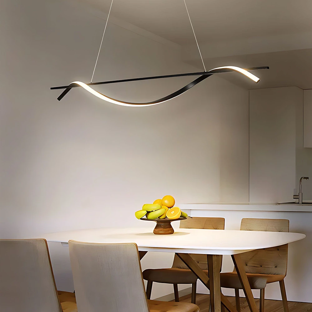Pakabinamas šviestuvas Toolight Pakabinama lempa LHJ019-CP 120 cm JUODA