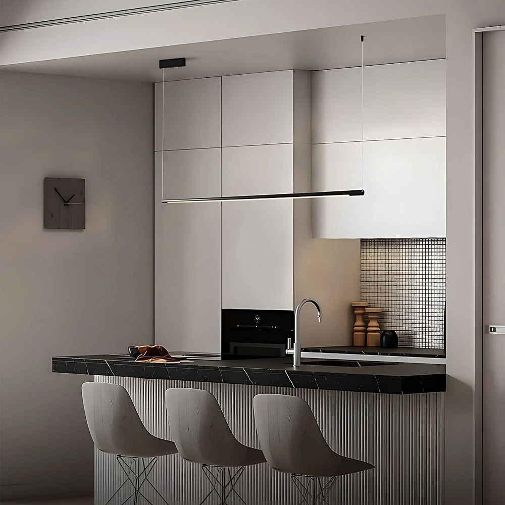 Pakabinamas šviestuvas Toolight Pakabinama lempa LHJ031-CP 120 cm JUODA