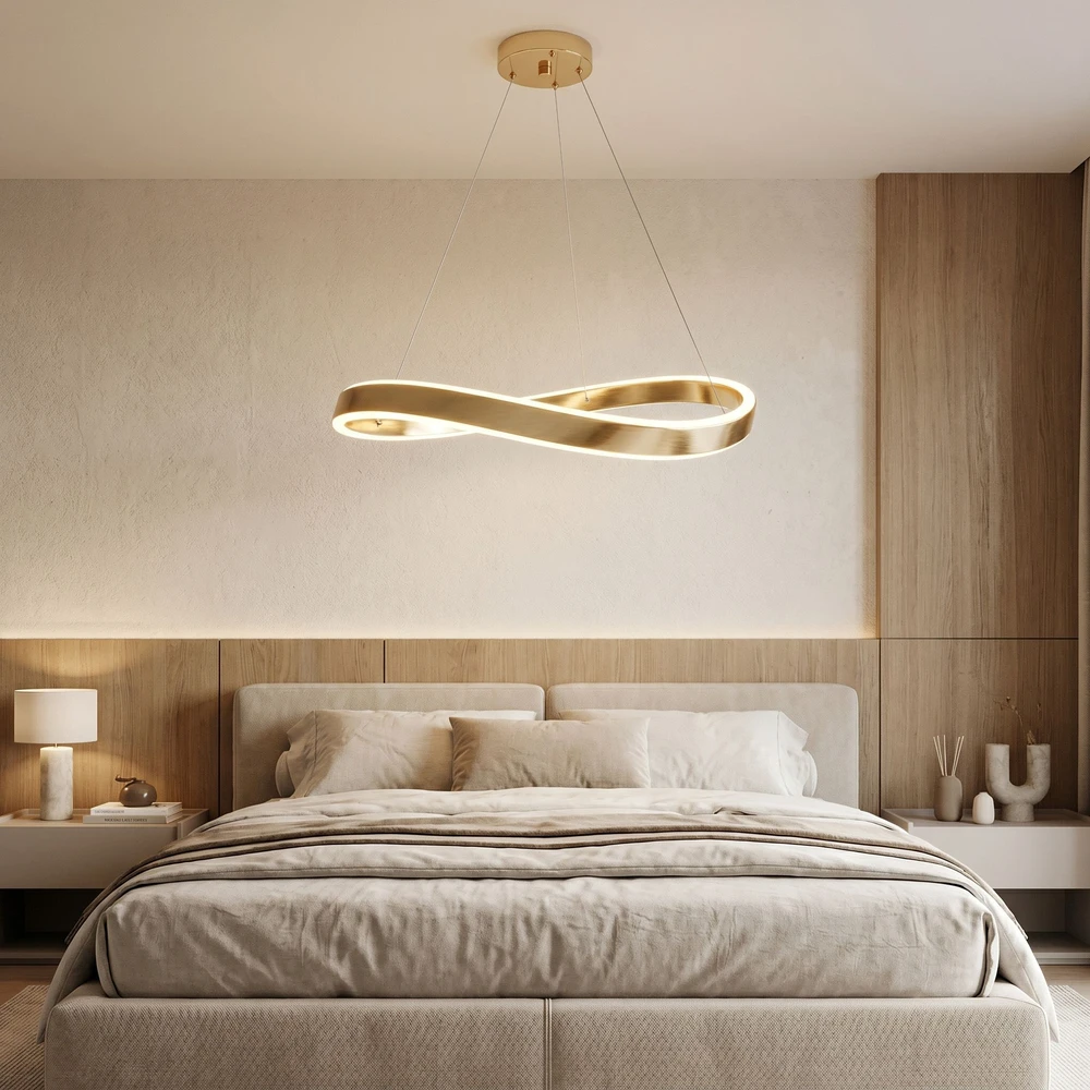 Pakabinamas šviestuvas Toolight PAKABINAMAS LUBŲ ŠVIESTUVAS SWE068-CP 80cm GOLD