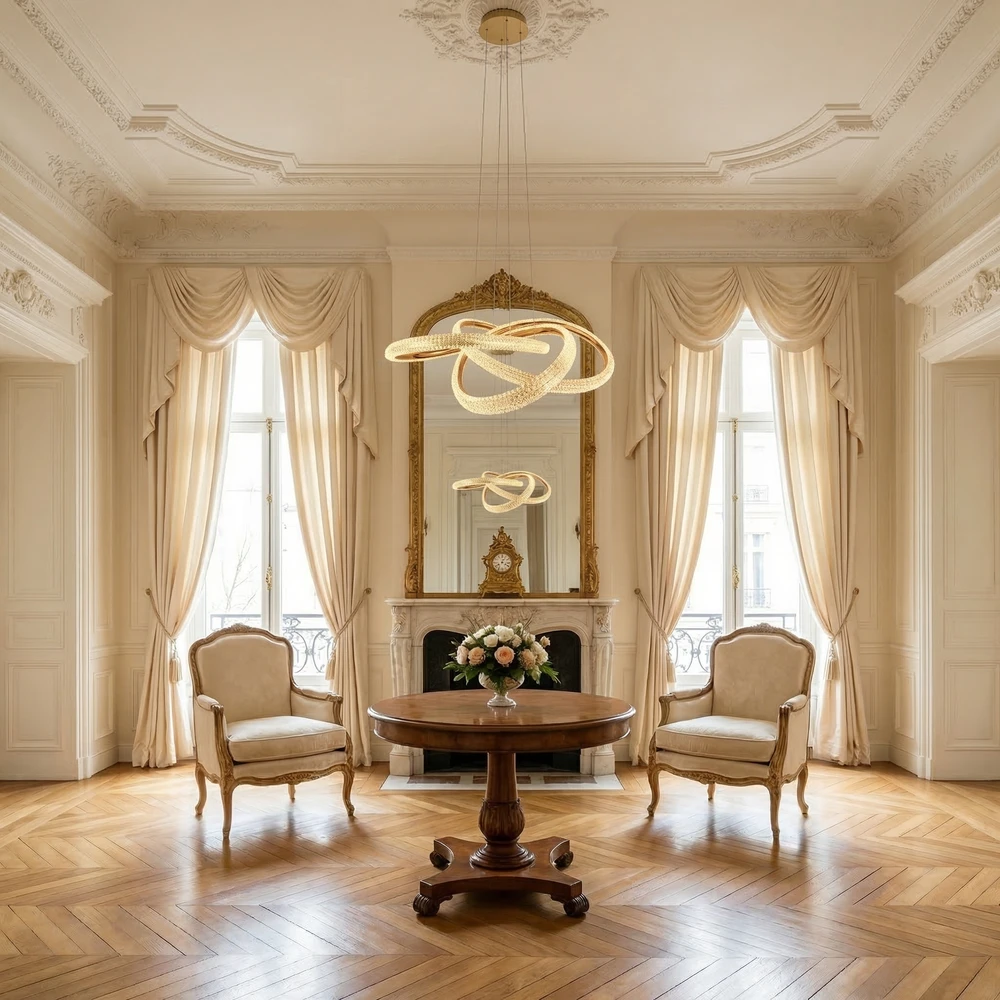 Pakabinamas šviestuvas Toolight PAKABINAMAS LUBŲ ŠVIESTUVAS G153-CP GOLD