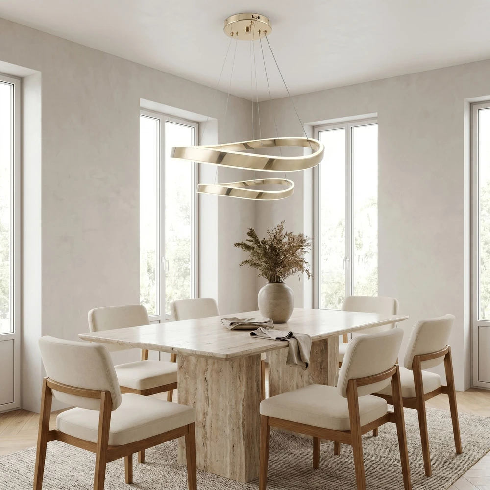 Pakabinamas šviestuvas Toolight PAKABINAMAS LUBŲ ŠVIESTUVAS SWE063-CP GOLD