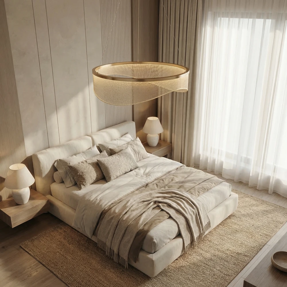 Pakabinamas šviestuvas Toolight PAKABINAMAS LUBŲ ŠVIESTUVAS G144-CP 40 GOLD