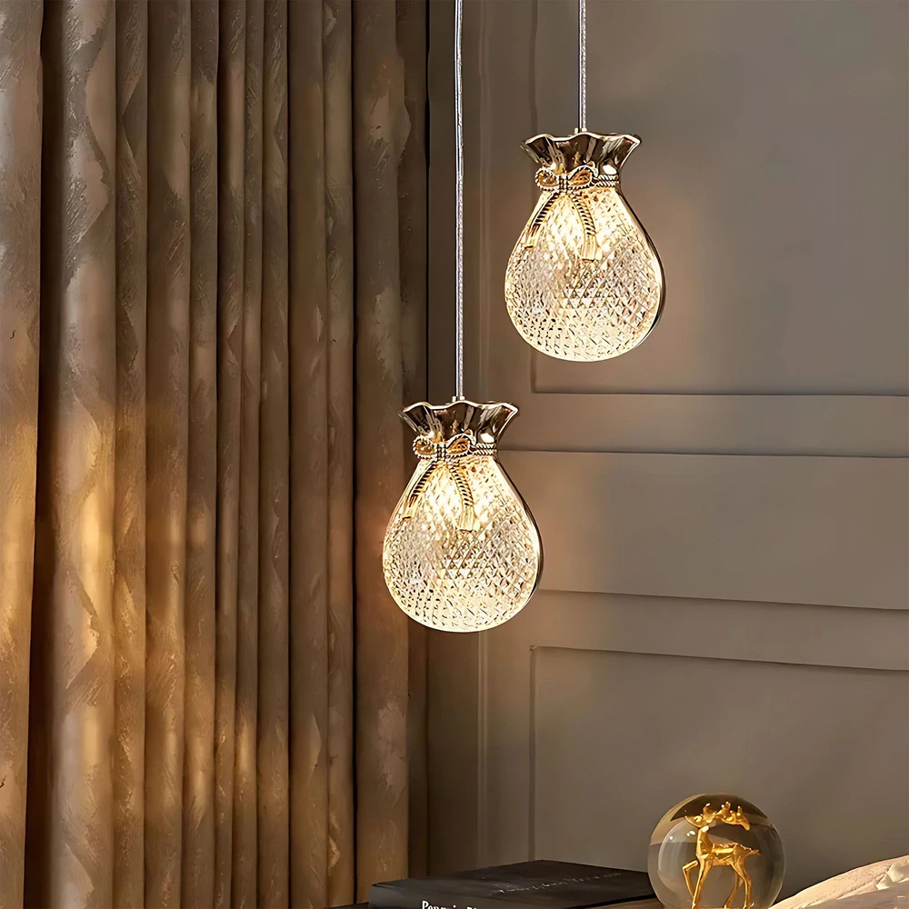Pakabinamas šviestuvas Toolight Pakabinamas lubų šviestuvas LHJ107-1CP light rose auksinis