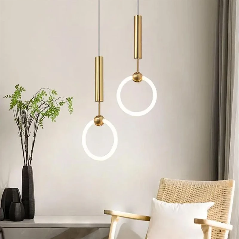 Pakabinamas šviestuvas Toolight Pakabinamas LED šviestuvas LHJ059-1CP Gold