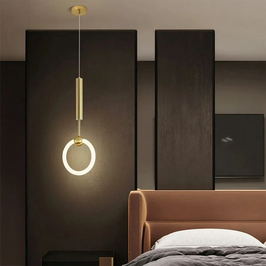 Pakabinamas šviestuvas Toolight Pakabinamas LED šviestuvas LHJ059-1CP Gold