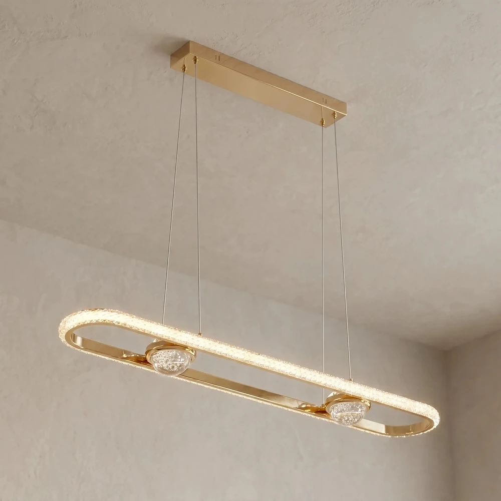 Pakabinamas šviestuvas Toolight PAKABINAMAS LUBINIS ŠVIESTUVAS LED G159-CP GOLD