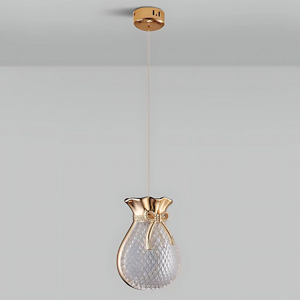 Pakabinamas šviestuvas Toolight Pakabinamas lubų šviestuvas LHJ107-1CP light rose auksinis
