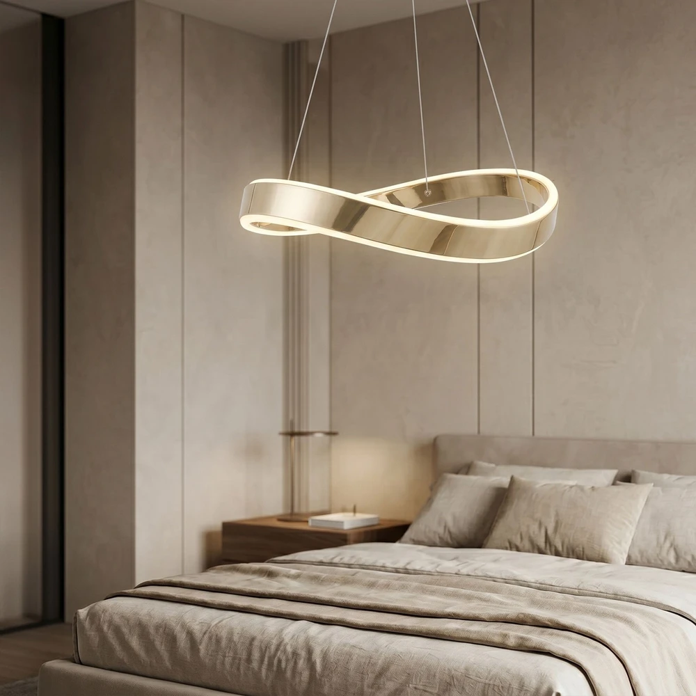 Pakabinamas šviestuvas Toolight PAKABINAMAS LUBŲ ŠVIESTUVAS SWE064-CP 40cm GOLD