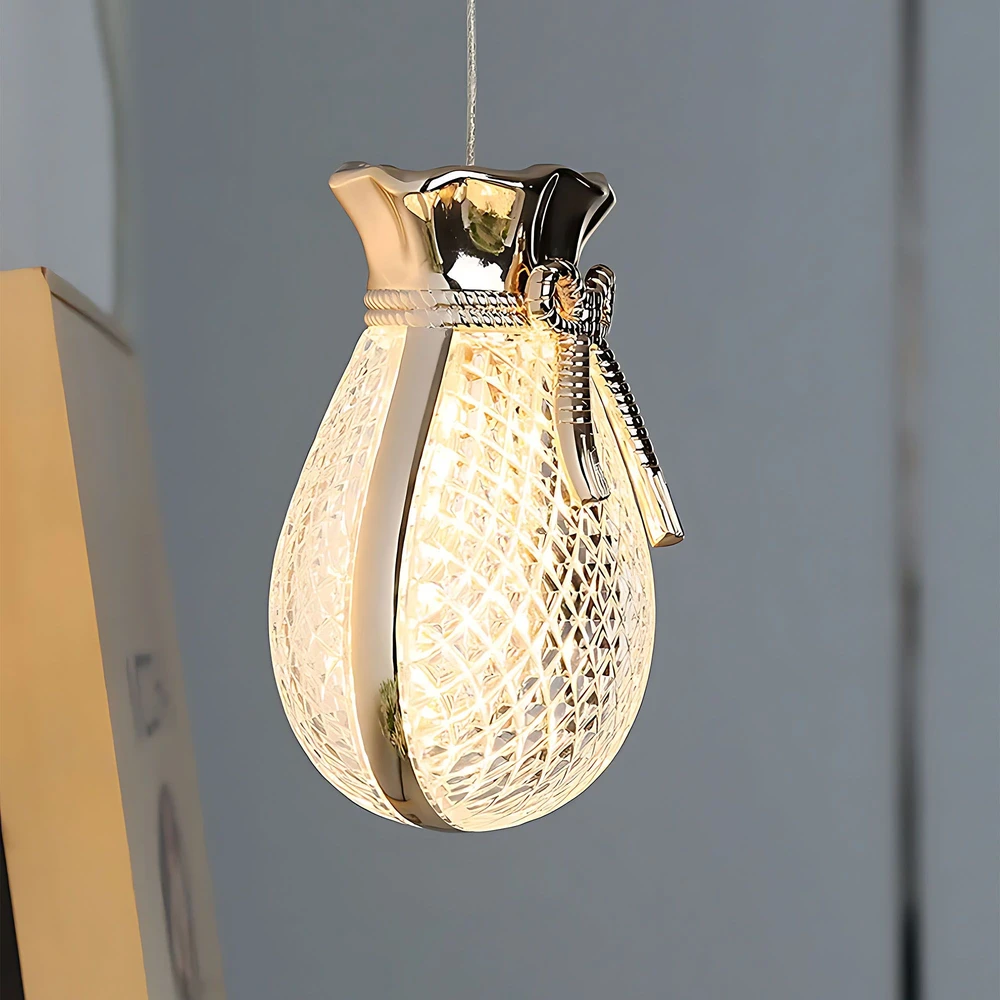 Pakabinamas šviestuvas Toolight Pakabinamas lubų šviestuvas LHJ107-1CP light rose auksinis