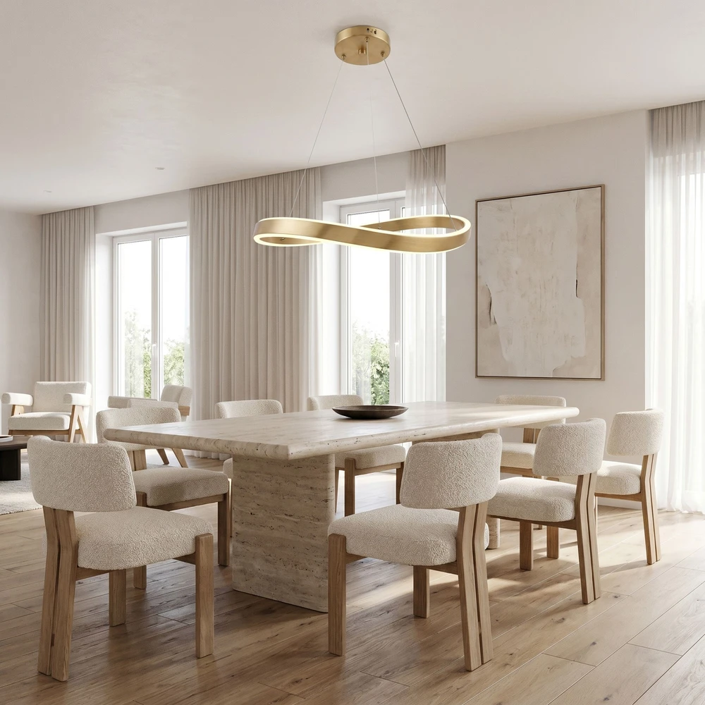 Pakabinamas šviestuvas Toolight PAKABINAMAS LUBŲ ŠVIESTUVAS SWE069-CP 80cm BRUSH GOLD