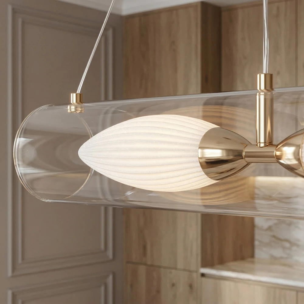 Pakabinamas šviestuvas Toolight PAKABINAMAS LUBINIS ŠVIESTUVAS G152-2CP GOLD