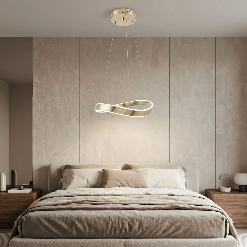 Pakabinamas šviestuvas Toolight PAKABINAMAS LUBŲ ŠVIESTUVAS SWE066-CP 60cm GOLD