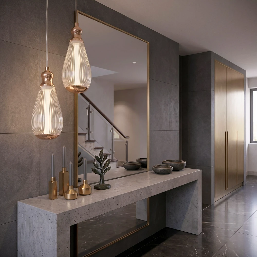 Pakabinamas šviestuvas Toolight Pakabinamas lubų šviestuvas LHJ120-CP light rose auksinis