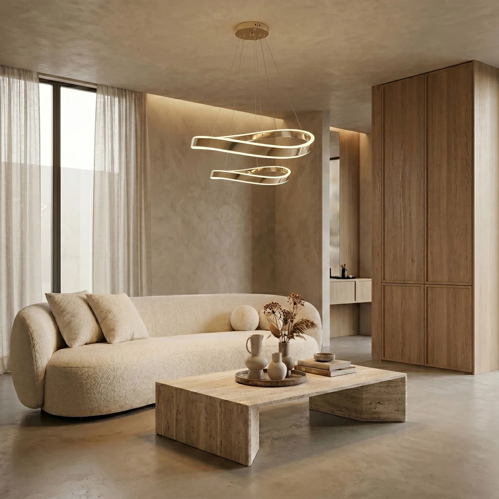 Pakabinamas šviestuvas Toolight PAKABINAMAS LUBŲ ŠVIESTUVAS SWE063-CP GOLD