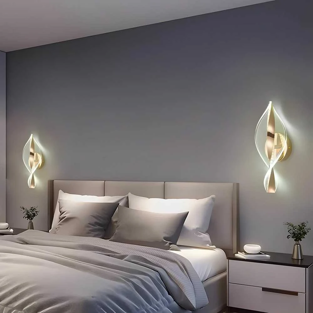 Pakabinamas šviestuvas Toolight Sieninė lempa LED G031-W Gold