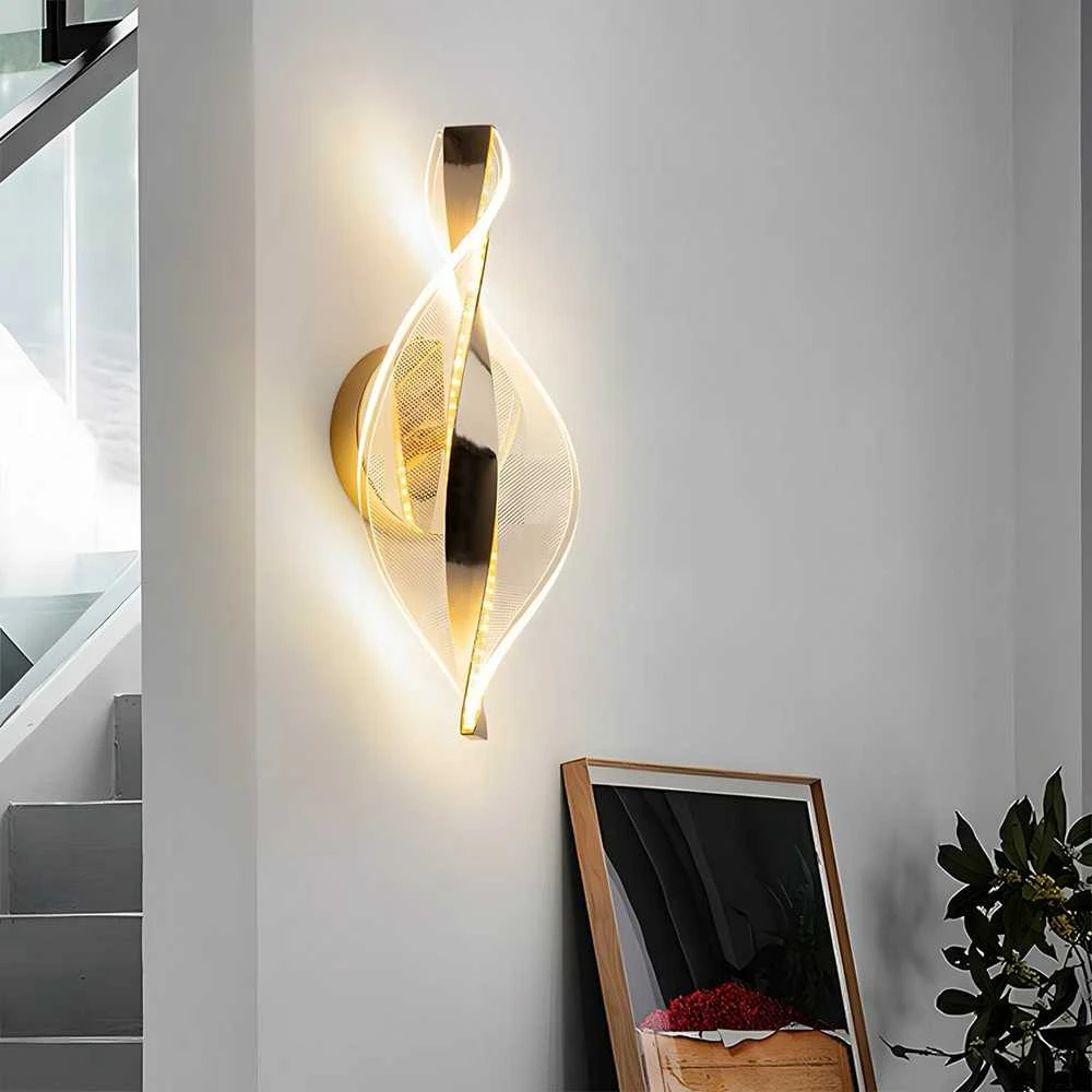 Pakabinamas šviestuvas Toolight Sieninė lempa LED G031-W Gold