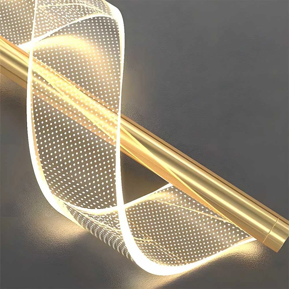 Pakabinamas šviestuvas Toolight Sieninė lempa LED G032-W Gold