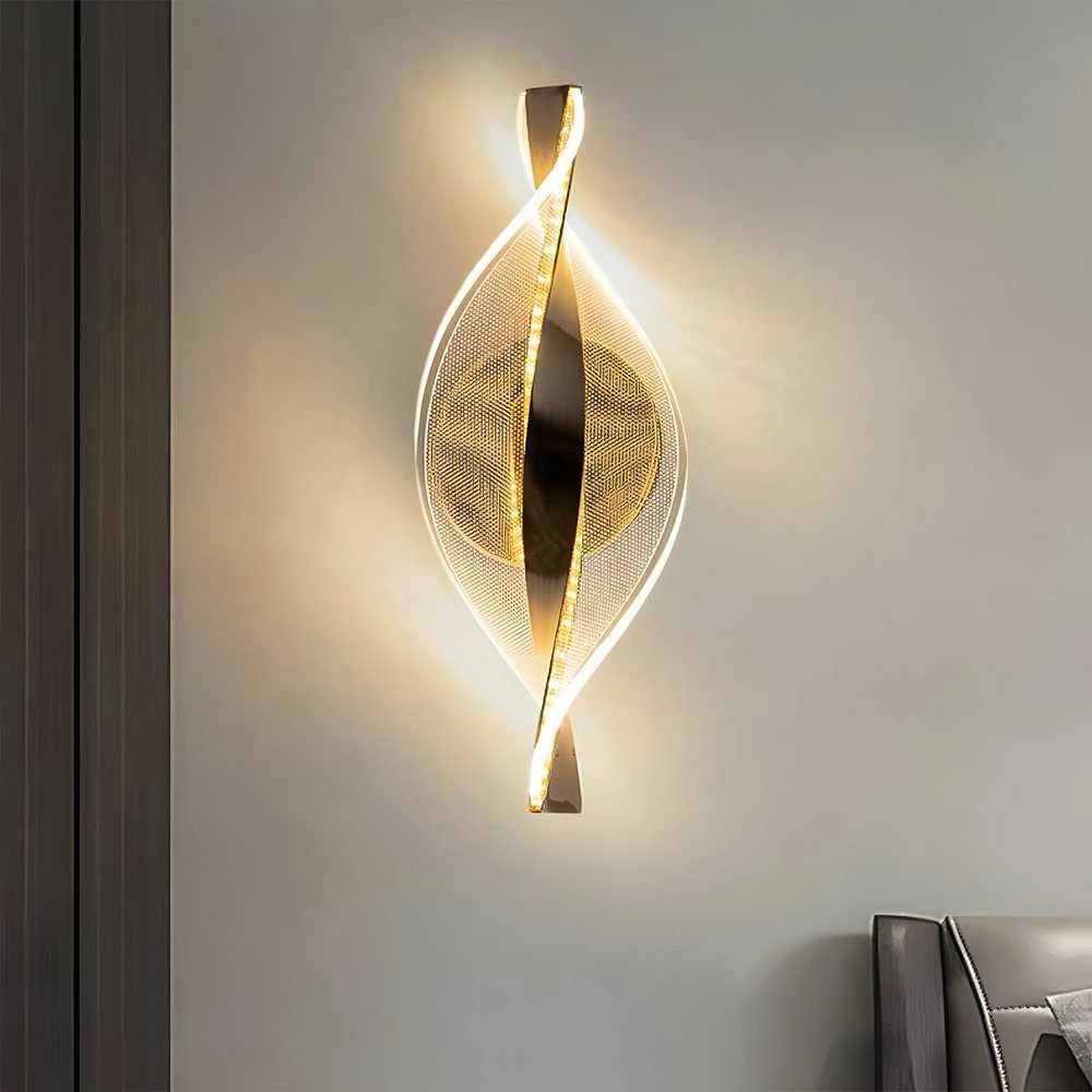 Pakabinamas šviestuvas Toolight Sieninė lempa LED G031-W Gold