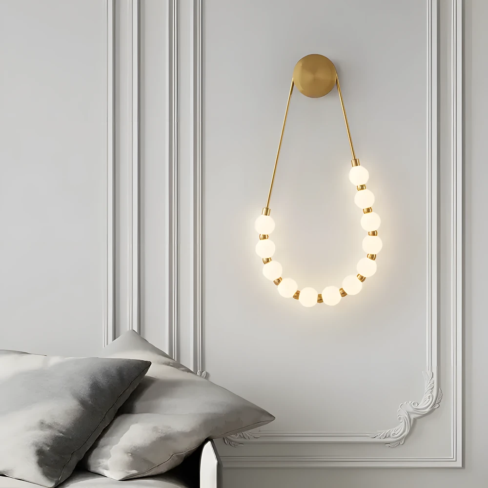 Pakabinamas šviestuvas Toolight Sieninė lempa G027-CP GOLD